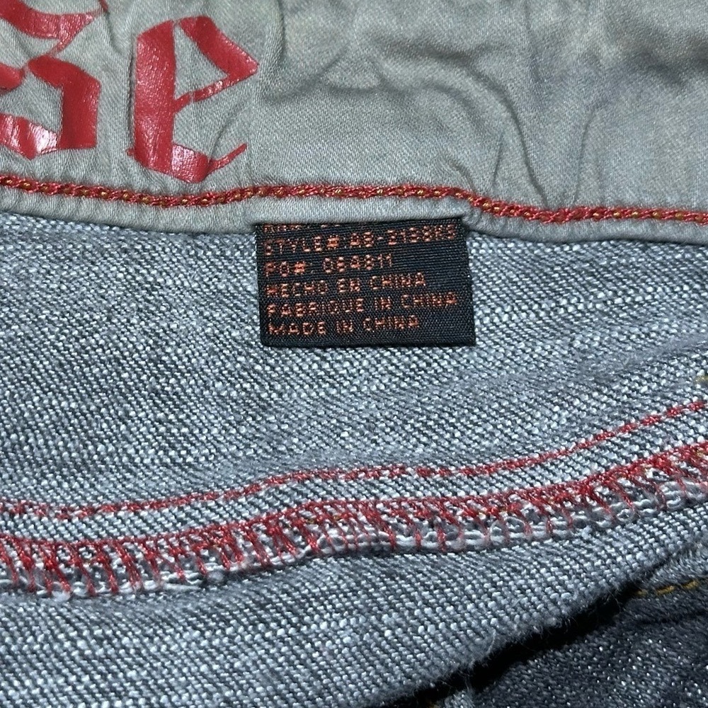 Dollhouse High Rise Denim Shorts Women's Size 1 Style No. #AB-2138KS - Picture 6 of 7